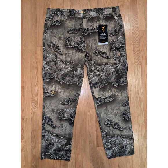 Browning Wasatch Mens 2XL Real Tree Excape Fieldwear Cargo Camouflage Pants NWT - Picture 1 of 8